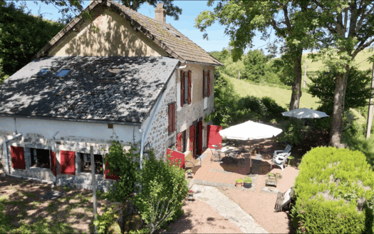 Maison de campagne avec jolie vue