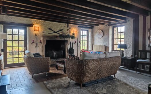 Maison de campagne avec jolie vue