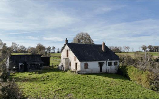 Maison de campagne avec jolie vue