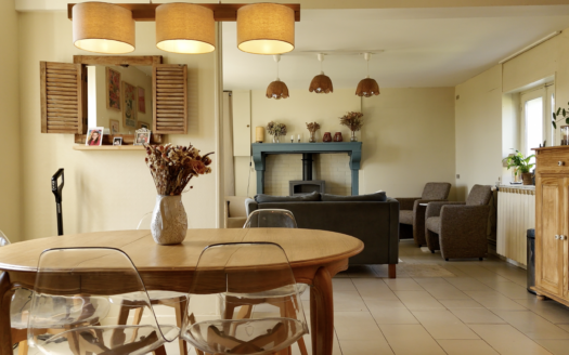 Longère avec grand terrain et jolie vue